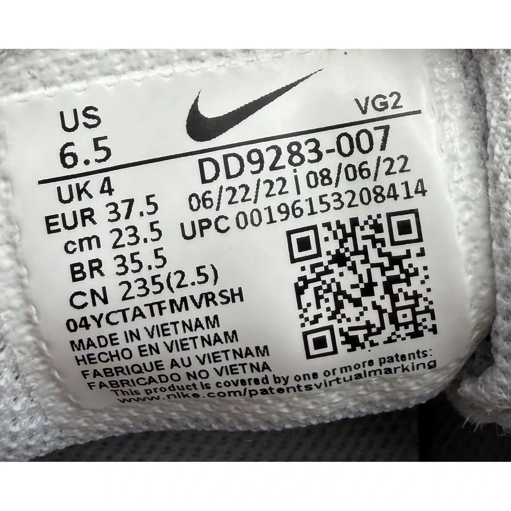 Nike Flex Experience Run 11 Women 6.5 Grey Red Good DD9283-007 Running Shoes